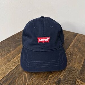 Levi’s cap baseball cap hat adult size navy blue